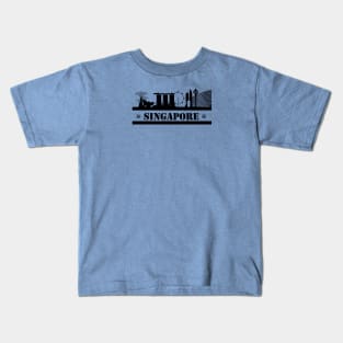 Singapore Skyline Kids T-Shirt